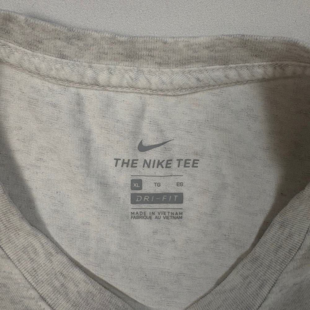 Nike‎ US Olympic Team T-Shirt XL Grey Dri-FIT Short Sleeve Graphic Tee - Picture 7 of 8